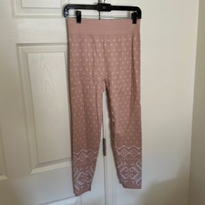 NWT Sweaty Betty Fairisle Base Layer Leggings